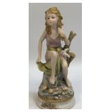 (D) VINTAGE ARDALT LENWILE PORCELAIN Girl Woman