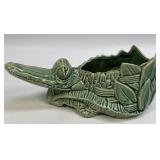 (D) McCoy Alligator Planter 9.5"