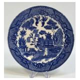 (D) Vintage Japan Blue Willow 6.25" Bread Plate