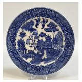(D) Vintage Japan Blue Willow 6.25" Bread Plate