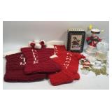 (D) Assorted Christmas Lot As Pictured Including