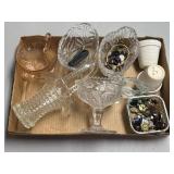 (G) Assorted Lot As Pictured Including Basket,