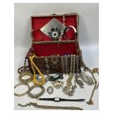 (D) Decorative Jewelry Box and Contents as Shown