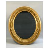 (D) Vintage Carved Wood & Gesso Gold Gilded Framed