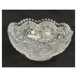 (D) American Brilliant Period Cut Glass Bowl
