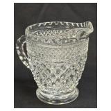 (D) Wexford Anchor Hocking Clear Glass Creamer
