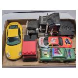 (D) Assorted Die-Cast & Plastic Cars As Pictured