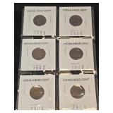 (SC) 6 Indian Head Cents