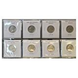 (SC) 8 Jefferson Nickels