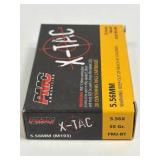 (SC) Full Box PMC X-TAC 6.56MM FMJ-BT