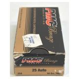 (SC) Full Box PMC Bronze 25 Auto FMJ
