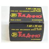 (SC) Full Box Tul Ammo 7.62 X 39 MM FMJ