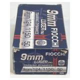 (SC) Full Box Fiocchi 9MM Luger FMJ