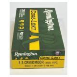 (SC) Full Box Remington Core-Lokt 6.5 Creedmore