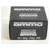 (SC) Full Box Ammo Incorporated 357 Mag JH