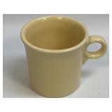 (D) HLC Fiesta Fiestaware Yellow Cup Mug 10 Ounce
