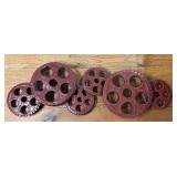 (FL) Metal Vintage Movie Reels Wall Decor 39.75ï¿½