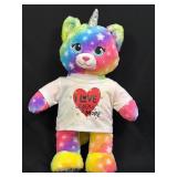 (D) Build A Bear Stars Rainbow Colors Tie Dye