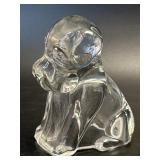 (D) Vintage 1940s Federal Glass Co. Molded Clear