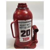 (D) Pittsburgh Heavy Duty Bottle Jack 20 Ton