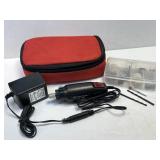 (D) Mini Rotary Tool  with Attachments and Case