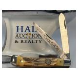 (SC) 1982 SCHRADE FAT STAG NKCA TRAPPER KNIFE