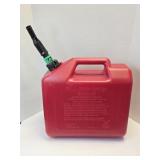 (FL) Plastic 5 Gal Gas Can