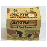 (SC) 17 ACTIV Dove & Quail Gameshot 12 Ga 6 Shot