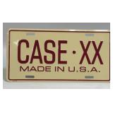 (SC) Case XX Metal License Plate