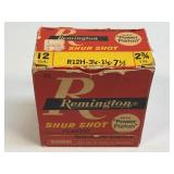 (SC) Full Box Remington Shur Shot 12 Ga 7 1/2
