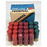 (SC) 22 Federal Game Load 12 Ga 7 1/2 Shot