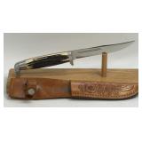 (SC) Queen Cutlery 8ï¿½ Fixed Blade Hunting Knife