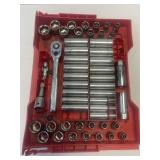 (D) Craftsman 3/8ï¿½ Ratchet Set as Shown! Approx