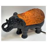 (D) Black and Amber Elephant Light Works