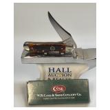 (SC) 2002 Case XX Russlock Dark Amber Knife