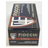 (SC) Full Box Fiocchi 38 Special 38ACMJ