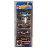 (D) 5-Hot Wheels Cars As Pictured (HW Horsepower)