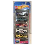 (D) 5-Hot Wheels Cars As Pictured (HW Drift)