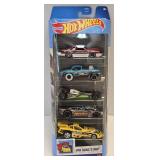 (D) 5-Hot Wheels Cars As Pictured (HW Drag Strip)