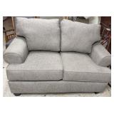 (BR) Love Seat Gray