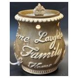 (D) Wax Warmer Love Laughter Home Electric Works