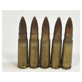 (SC) 5 Rounds 7.62 X 39  Ammo As Pictured