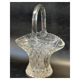 (D) Vintage Princess House Clear Glass Diamond