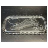 (D) Vintage Federal Glass Refrigerator Lid ONLY