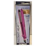 (D) Conair Instant Heat Flat Iron NIB