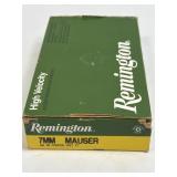 (SC) Full Box Remington 7MM Mauser