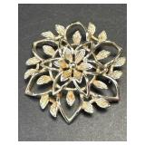 (D) Vintage Sarah Coventry Brooch Pin Pendant