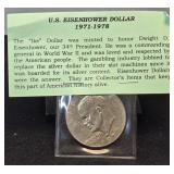 (SC) U.S. Eisenhower Dollar 1971-1978