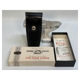 (SC) Shark Tooth Case XX Folding Knife Sheath