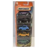 (D) 5 Matchbox Cars As Pictured (Italian Roads)